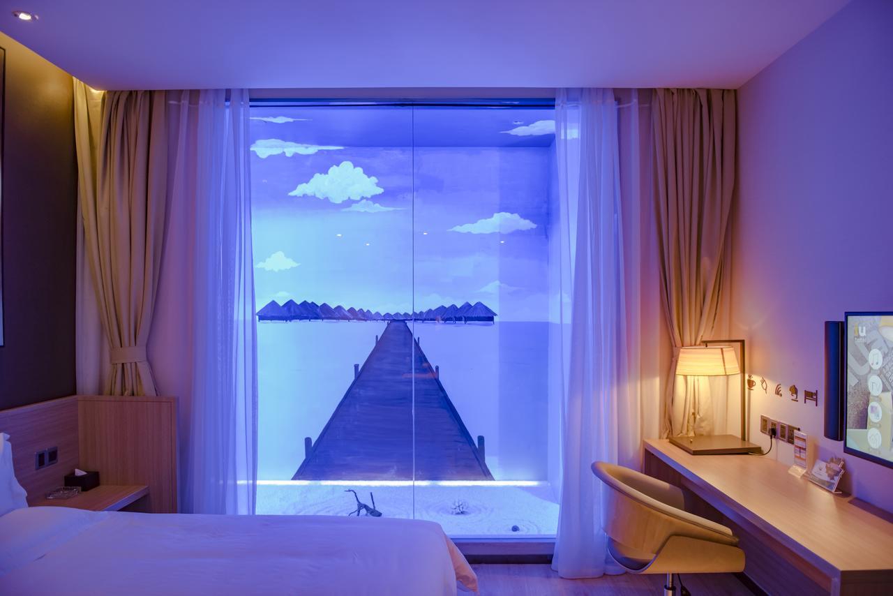 Iu Hotel Tianjin Binjiang Walking Street Экстерьер фото